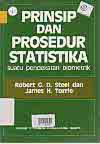 Image of PRINSIP DAN PROSEDUR STATISTIKA; SUATU PENDEKATAN BIOMETRIK