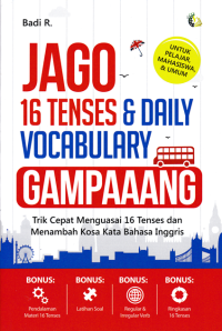 Image of JAGO 16 TENSES & DAILY VOCABULARY GAMPANG