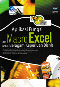 Image of APLIKASI FUNGSI DAN MACRO EXCEL UNTUK BERAGAM KEPERLUAN BISNIS