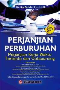 Image of PERJANJIAN PERBURUHAN; Perjanjian Kerja Waktu Tertentu dan Outsourcing