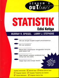 Image of SCHAUM'S OUTLINES; Statistik