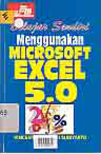 Image of BELAJAR SENDIRI MENGGUNAKAN MICROSOFT EXCEL 5.0