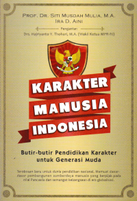 KARAKTER MANUSIA INDONESIA