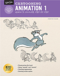 Image of CARTOONING; Animation 1 with Preston Blair, Learn to animate step by step