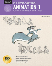 CARTOONING; Animation 1 with Preston Blair, Learn to animate step by step