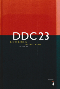 Image of DEWEY DECIMAL CLASSIFICATION AND RELATIVE INDEX (DDC)