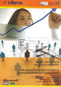 MODUL PRAKTIKUM SALES MANAGEMENT + Buku Kerja (S1-Mn)