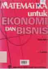 Image of MATEMATIKA UNTUK EKONOMI DAN BISNIS