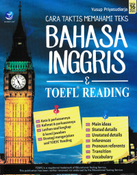 Image of CARA TAKTIS MEMAHAMI BAHASA INGGRIS & TOEFL READING