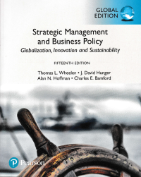 Image of STRATEGIC MANAGEMENT AND BUSINESS POLICY; Globalization, Innovation, And Sustainability