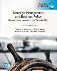 STRATEGIC MANAGEMENT AND BUSINESS POLICY; Globalization, Innovation, And Sustainability