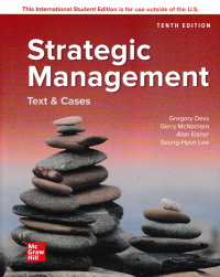 Image of STRATEGIC MANAGEMENT; Text And Cases