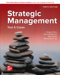 STRATEGIC MANAGEMENT; Text And Cases