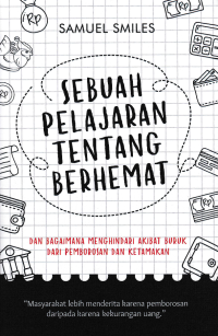 Image of SEBUAH PELAJARAN TENTANG BERHEMAT