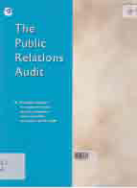 Image of THE PUBLIC RELATIONS AUDIT