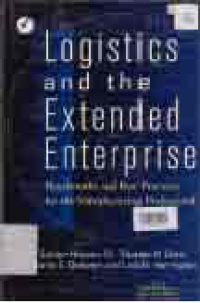 Image of LOGISTICS AND THE EXTENDED ENTERPRISE; BENCHMARKS AND BEST PRACTICES FOR THE MANUFACTURING PROFESSIONAL
