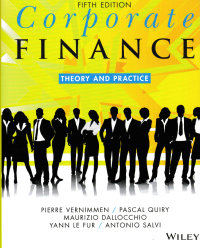 CORPORATE FINANCE; Theory and Practice