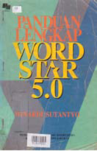 Image of PANDUAN LENGKAP WORDSTAR 5.0