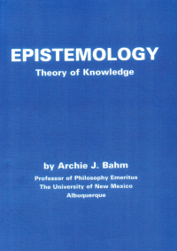Image of EPISTEMOLOGY : Theory of Knowledge