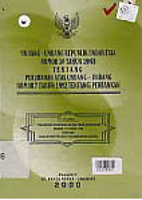 UNDANG-UNDANG R I NO. 10 TAHUN 1998 TENTANG PRUBAHAN ATAS UU NO.7/1992 TENTANG PERBANKAN