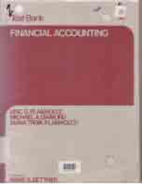 Image of TEST BANK FINANCIAL ACCOUNTING