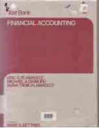 TEST BANK FINANCIAL ACCOUNTING