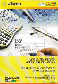 Image of MODUL PRAKTIKUM AKUNTANSI KEUANGAN + Buku Kerja (S1-Ak)