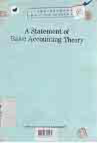 A STATEMENT OF BASIC ACCOUNTING THEORY