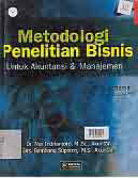 Image of METODOLOGI PENELITIAN BISNIS; Untuk Akuntansi dan Manajamen