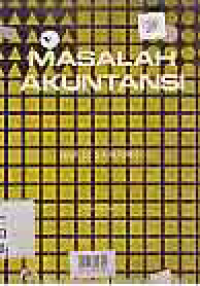 Image of MASALAH AKUNTANSI JILID 3
