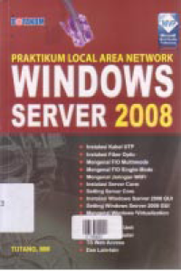 Image of PRAKTIKUM LOKAL AREA NETWORK WINDOWS SERVER 2008
