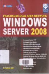 PRAKTIKUM LOKAL AREA NETWORK WINDOWS SERVER 2008