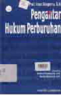 Image of PENGANTAR HUKUM PERBURUHAN