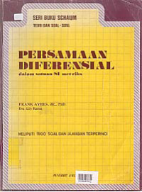 PERSAMAAN DIFERENSIAL DALAM SATUAN SI METRIKS; TEORI DAN SOAL JAWAB