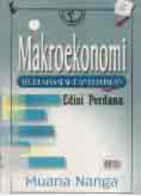 Image of MAKROEKONOMI; TEORI, MASALAH DAN KEBIJAKAN
