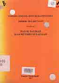 Image of UU RI NO 18 TAHUN 1997 TENTANG PAJAK DAERAH DAN RETRIBUSI DAERAH