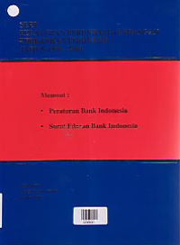 Image of SERI PERUNDANG-UNDANGAN PERBANKAN INDONESIA TAHUN 1950-2004 (BAGIAN 2); Memuat Peraturan Bank Indonesia