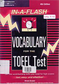 IN-A-FLASH: VOCABULARY FOR THE TOEFL TEST