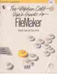 Image of THE STEPHEN COBB USER'S GUIDE TO FILE MAKER