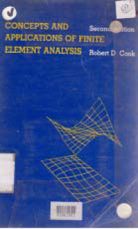 Image of CONCEPTS AND APPLICATIONS OF FINITE ELEMENT ANALYSIS