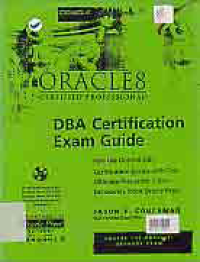 ORACLE8 CERTIFIED PROFESSIONAL DBA CERTIFICATION EXAM GUIDE