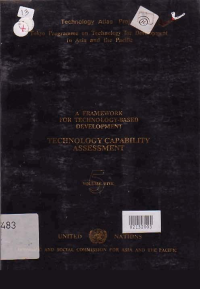 A FRAMEWORK FOR TECHNOLOGY-BASED DEVELOPEMNT; TECHNOLOGY CAPABILITY ASSESSMENT