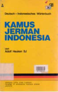 Image of KAMUS JERMAN INDONESIA