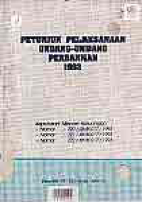 PETUNJUK PELAKSANAAN UNDANG-UNDANG PERBANKAN 1993