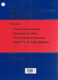 SERI PERUNDANG-UNDANGAN PERBANKAN INDONESIA TAHUN 2005-2006