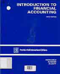 Image of INTRODUCTION TO FINANCIAL ACCOUNTING
