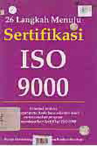 Image of 26 LANGKAH MENUJU SERTIFIKASI ISO 9000