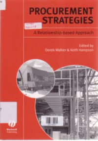 Image of PROCUREMENT STRATEGIES: A Relationship-based Approach