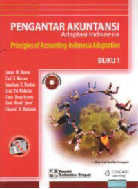 Image of PENGANTAR AKUNTANSI; Adaptasi Indonesia (Buku 1) + CD