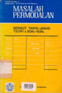Image of MASALAH PERMODALAN
